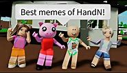 All of our FUNNY ROBLOX MEMES in 12 minutes😂 - Best HandN Compilation!
