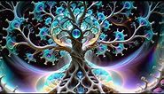 Trippy Tree, AI Psychedelic Animated Art - AV 52