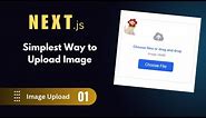 Next.js 14 Image Uploads Made Easy with Uploadthing Services | EzyCode