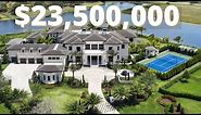 INSIDE the BIGGEST & MOST EPIC MEGA Mansion in Florida | $23.5 MILLION