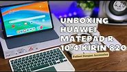 Unboxing Huawei MatePad R Kirin 820 Fullset Dengan Accesories