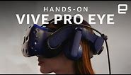 HTC Vive Pro Eye Hands-On: Eye tracking technology in virtual reality