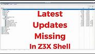 Z3X Shell New Updates Not Found | Fix