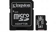 Kingston Canvas Select Plus microSD 128GB - Minnekort til foto & video