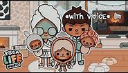 Aesthetic Family Morning Routine || *WITH MY VOICE* || Toca Boca Family Roleplay S2E2