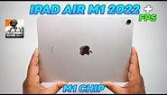 iPad Air M1 2022 (5th Gen) Unboxing and BGMI Test With FPS Meter 🔥 M1 Chip 🔥