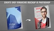Magazine Mockup Photoshop Tutorial 2024 | How To Create Magazine Mockup In Photoshop