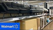 WALMART FURNITURE SOFAS CHAIRS TABLES DESKS HOME DECOR SHOP WITH ME SHOPPING STORE WALK THROUGH