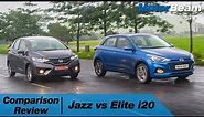 Honda Jazz vs Hyundai Elite i20 - Which One Is Better? | MotorBeam