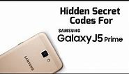 Samsung Galaxy J5 Prime Secret Codes