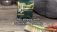 Sprinkle & Sweep | Pet Accident Cleanup, In a Snap! ✨ on Instagram: "Turn ‘oops’ into ‘ahhh’ with Sprinkle & Sweep😍 No more holding pee soaked paper towels or having to hold your breath while you clean! Because Sprinkle & Sweep removes stinky odors completely while absorbing the mess in just seconds 🤌🏼✨ Don’t wait - experience the new way of cleaning pet messes!🎉 #nontoxicpetproducts #nontoxicdogproducts #dogmom #nontoxiccatproducts #catmom #cleaningproductsthatwork #pamperyourdog #pamperyou