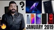 Top Upcoming Smartphones - January 2019 🔥🔥🔥