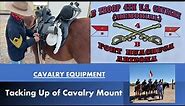 How to Tack Up a 1880s Cavalry Horse