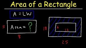 How To Find The Area of a Rectangle | Math