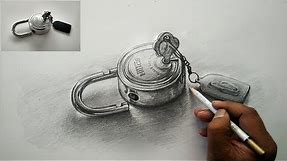 How To Draw Basic OBJECT Drawing and Shading With Pencil | Live Pencil Art