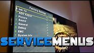 TV Service Menus - Hidden features you didn't know about!