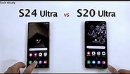 SAMSUNG S24 Ultra vs S20 Ultra - Speed Test