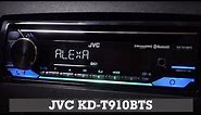 JVC KD-T910BTS Display and Controls Demo | Crutchfield Video