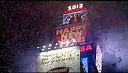 Countdown to 2012 New Year's Eve Times Square New York
