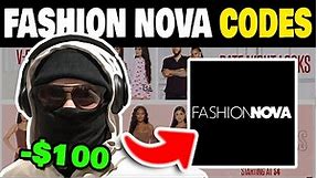 NEW & WORKING Fashion Nova Discount Code 2023/2024 🛍️ SAVE $100 | Fashion Nova Promo Codes! 💖