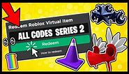 ALL ROBLOX TOY CODE ITEMS! (SERIES 2 SHOWCASE)