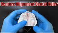 New Dental Denture Ruler T-shape Drawing And Alignment Examination Orthodontic Symmetry Measurements