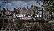 Prinsengracht Walking Tour in Rain | Amsterdam [4K UHD]