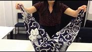 How to make a Furoshiki handbag