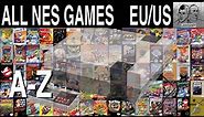 All Nintendo NES Games A-Z - 708 GAMES (EU/USA) - Compilation