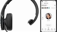 BlueParrott B450-XT MS Noise Cancelling Bluetooth Headset – Hands-Free Wireless Headset Programmed with Access to Microsoft Teams Walkie Talkie – Long Wireless Range, 24+ Hrs of Talk Time, IP54-Rated