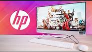 HP All in One PC Unboxing And First Impressions ⚡ HP AIO Desktop Review 2023