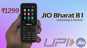 JIO Bharat B1 4G Feature phone Unboxing and First Impression Review | Cheapest 4G Feature Phone