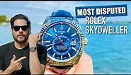 Does This Rolex Even Exist?! - Sky-Dweller Blue Dial White Gold!!