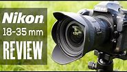 NIKON 18-35mm G LENS REVIEW - A great landscape wide angle? (2019)