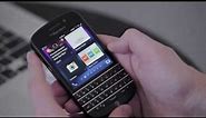 BlackBerry Q10 First Look and Review!