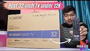 Beston 32-inch Smart Tv With Web OS ⚡️⚡️ Rs 11,999 || Unboxing & Detailed Review #webostv #Bestontv