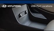 USB Port Locations and Functions Explained | Hyundai