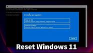 How to Reset Windows 11 PC to Factory Settings Using Command Prompt