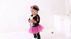 Newborn Girl Halloween Costumes Cute Baby Skeleton Outfits