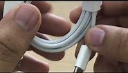 Como reconocer un Cable de iPhone original de uno falso