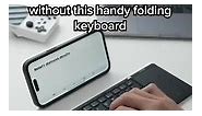 🔥LAST DAY PROMOTION 49% OFF🔥FOLDABLE BLUETOOTH KEYBOARD WITH TOUCHPAD
