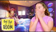 Girl Gets SCI-FI THEMED GALAXY Room Makeover! | Get Out Of My Room | Universal Kids