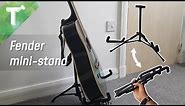Fender mini guitar stand review | super portable!
