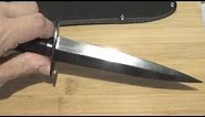 Fairbairn Sykes Commando Knife, 3rd Pattern Review and Test