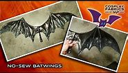Crafting with Cosplay Fabrics - EP. 64 - DIY no-sew costume bat wings