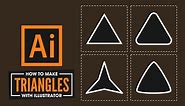 How To Make A Triangle in Illustrator | The Complete Guide - Logos By Nick