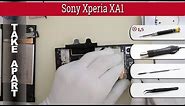 How to disassemble 📱 Sony Xperia XA1 G3121 / G3112 Take apart Tutorial