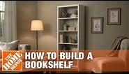DIY Bookshelf – Simple Wood Projects | The Home Depot