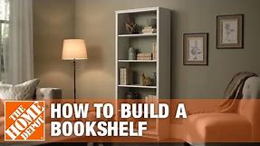 DIY Bookshelf – Simple Wood Projects | The Home Depot