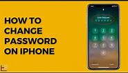 How to change password in iPhone | How to change iPhone passcode (iPhone 13/14)